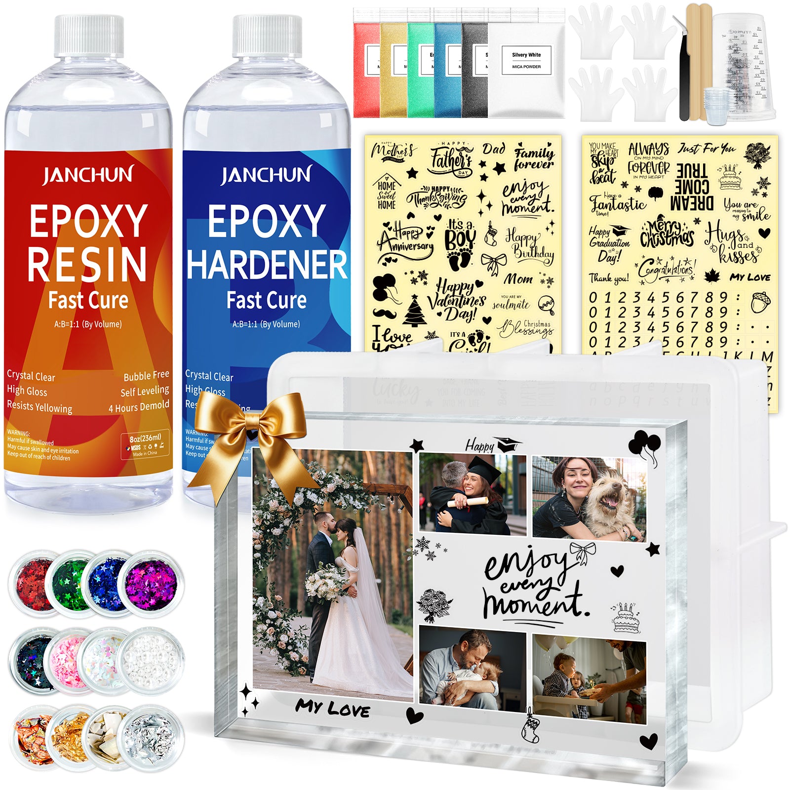 Resin Picture Frames Craft Kit