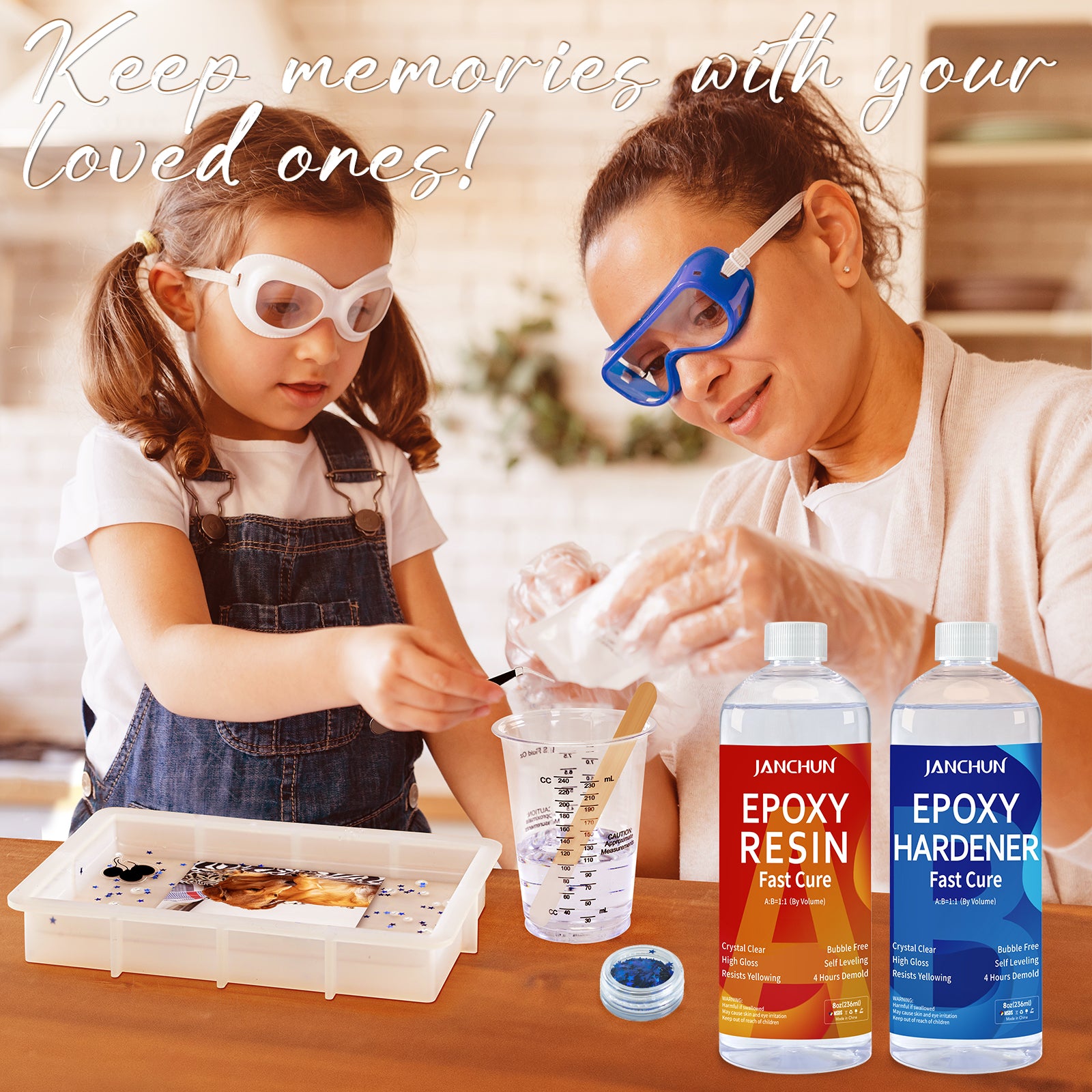 Resin Picture Frames Craft Kit