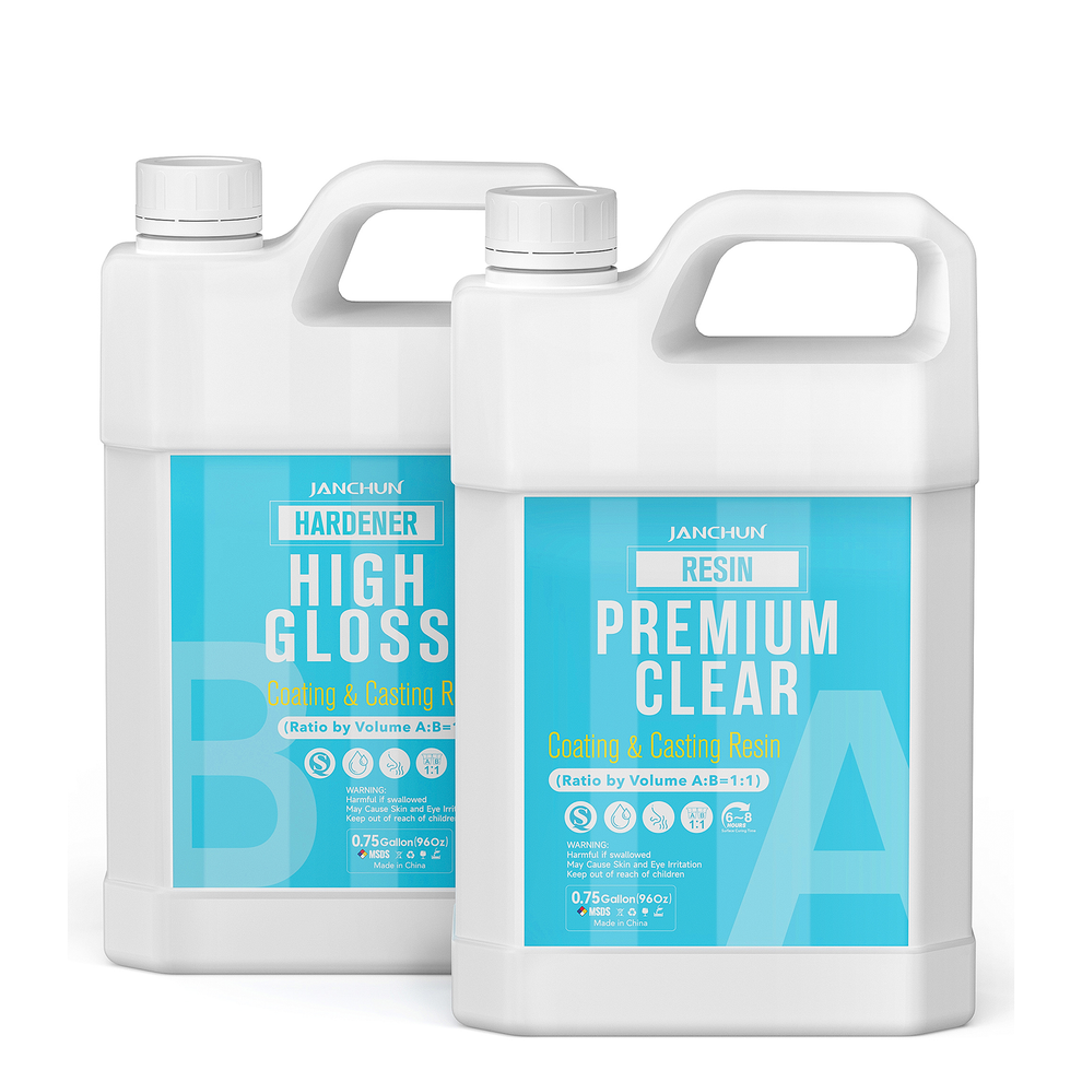 JANCHUN 192oz/1.5 Gallon Epoxy Resin Kit janchun