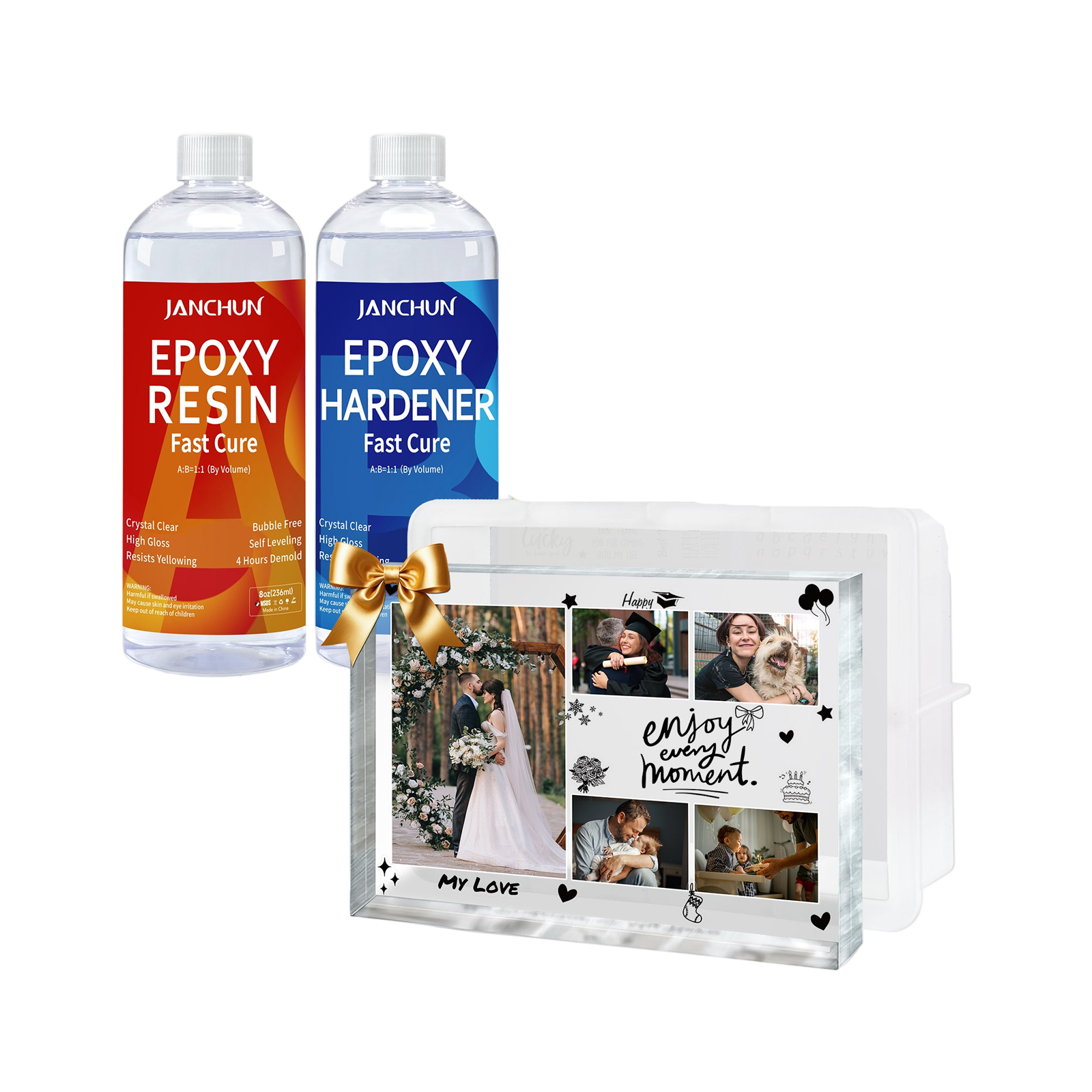 Resin Picture Frames Craft Kit