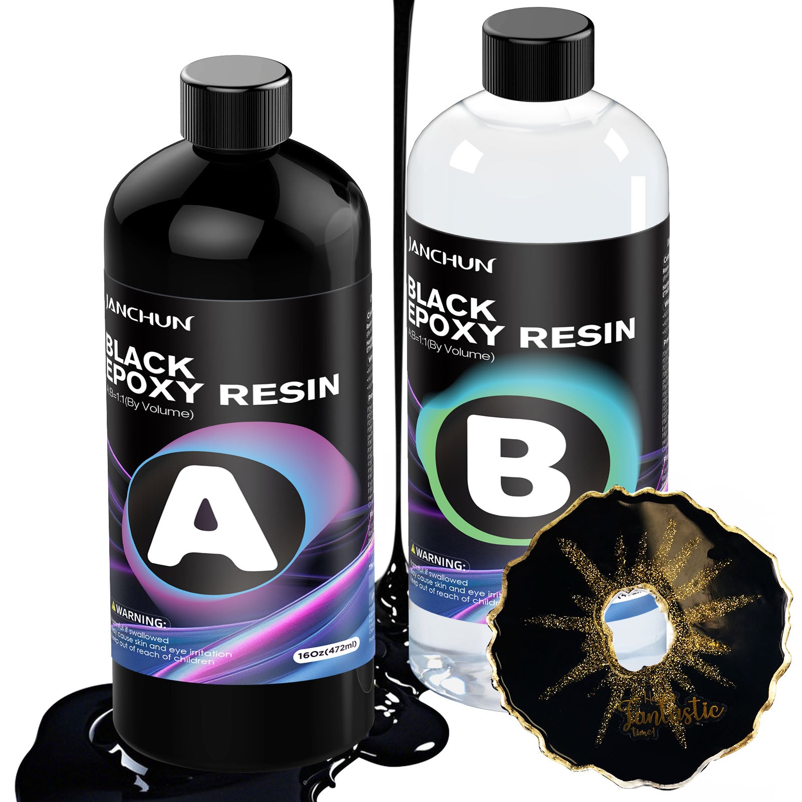 Black Epoxy Resin 32oz