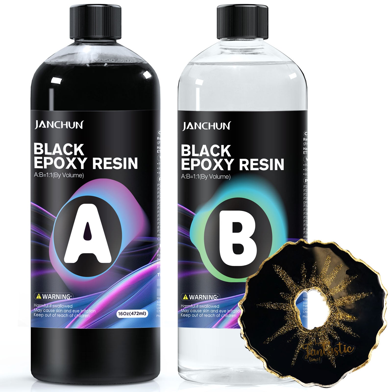 Black Epoxy Resin 32oz