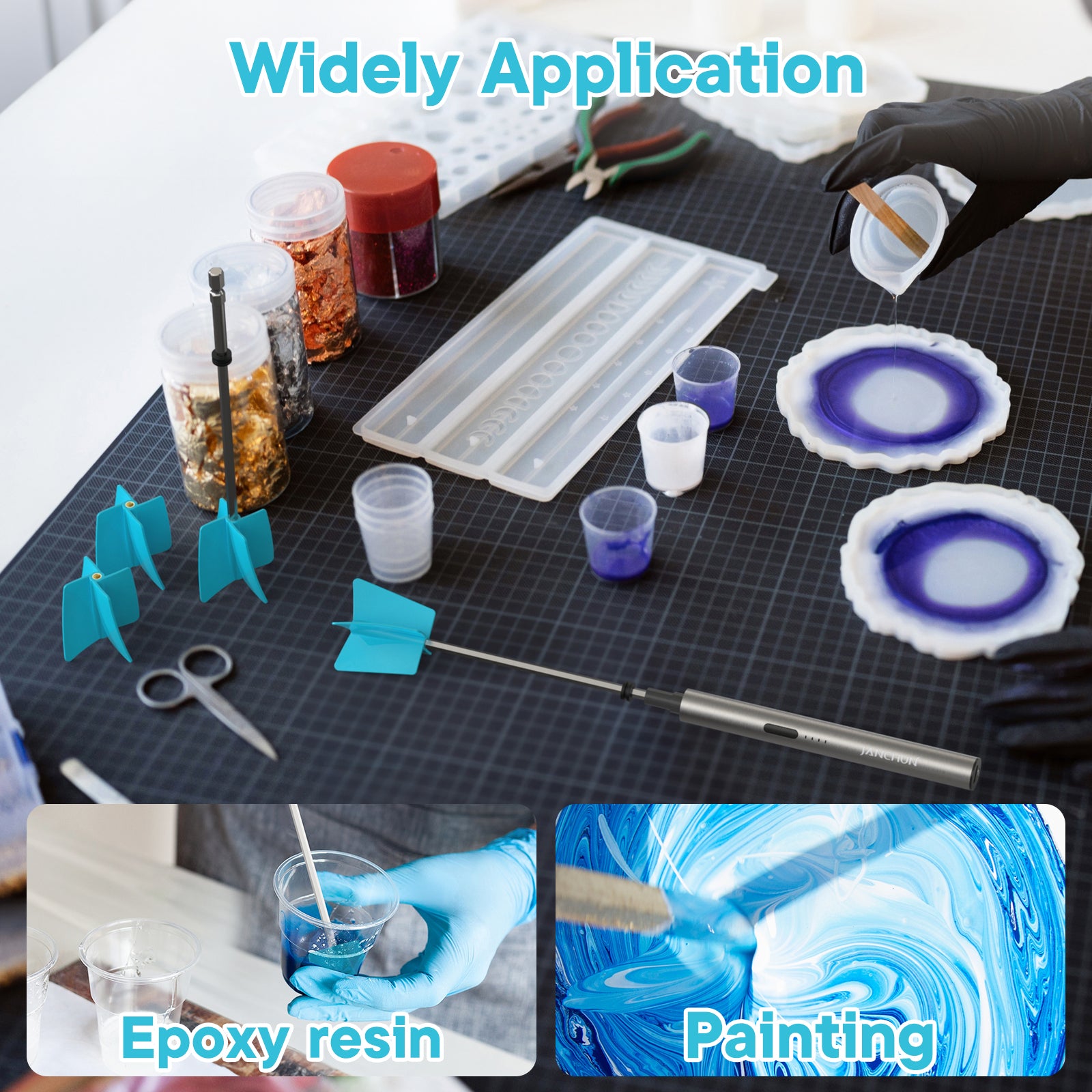 Electric Epoxy Mixer