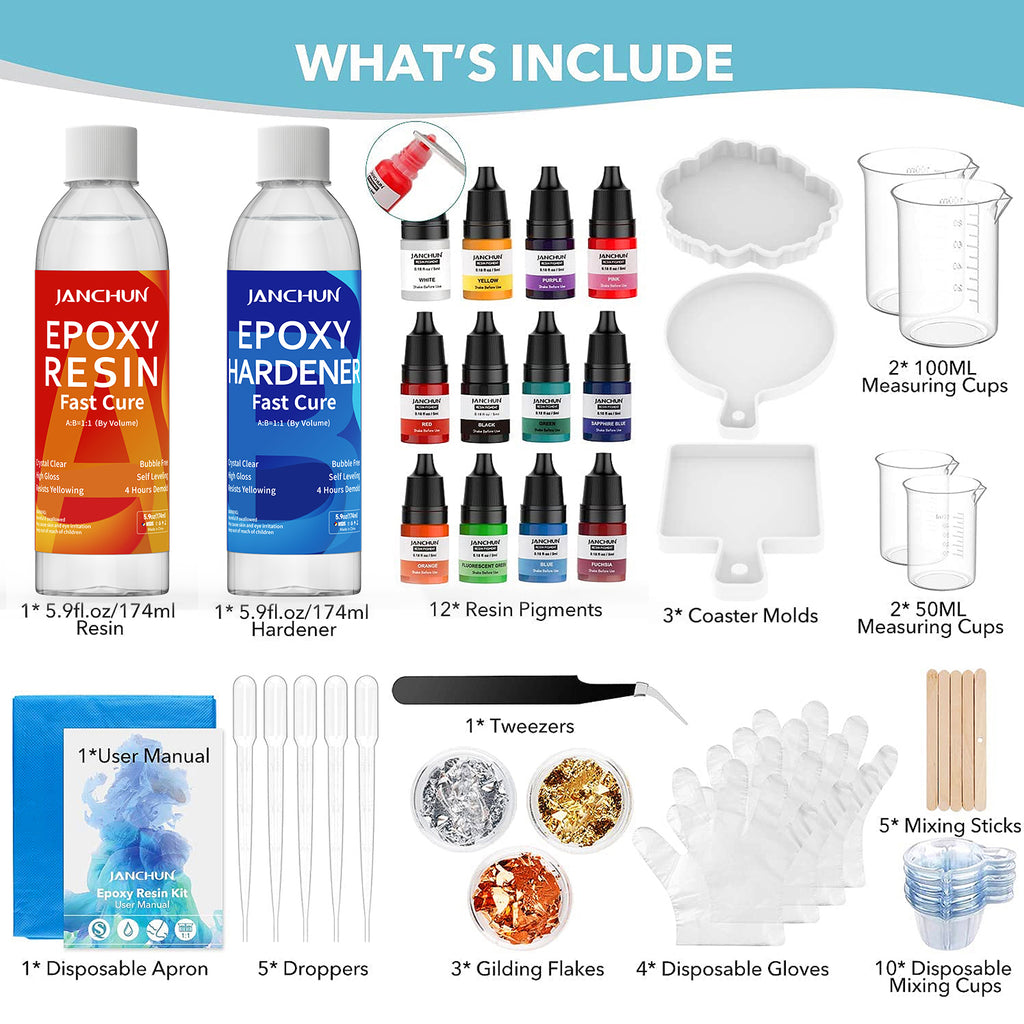 Epoxy Resin Kit Gift Box