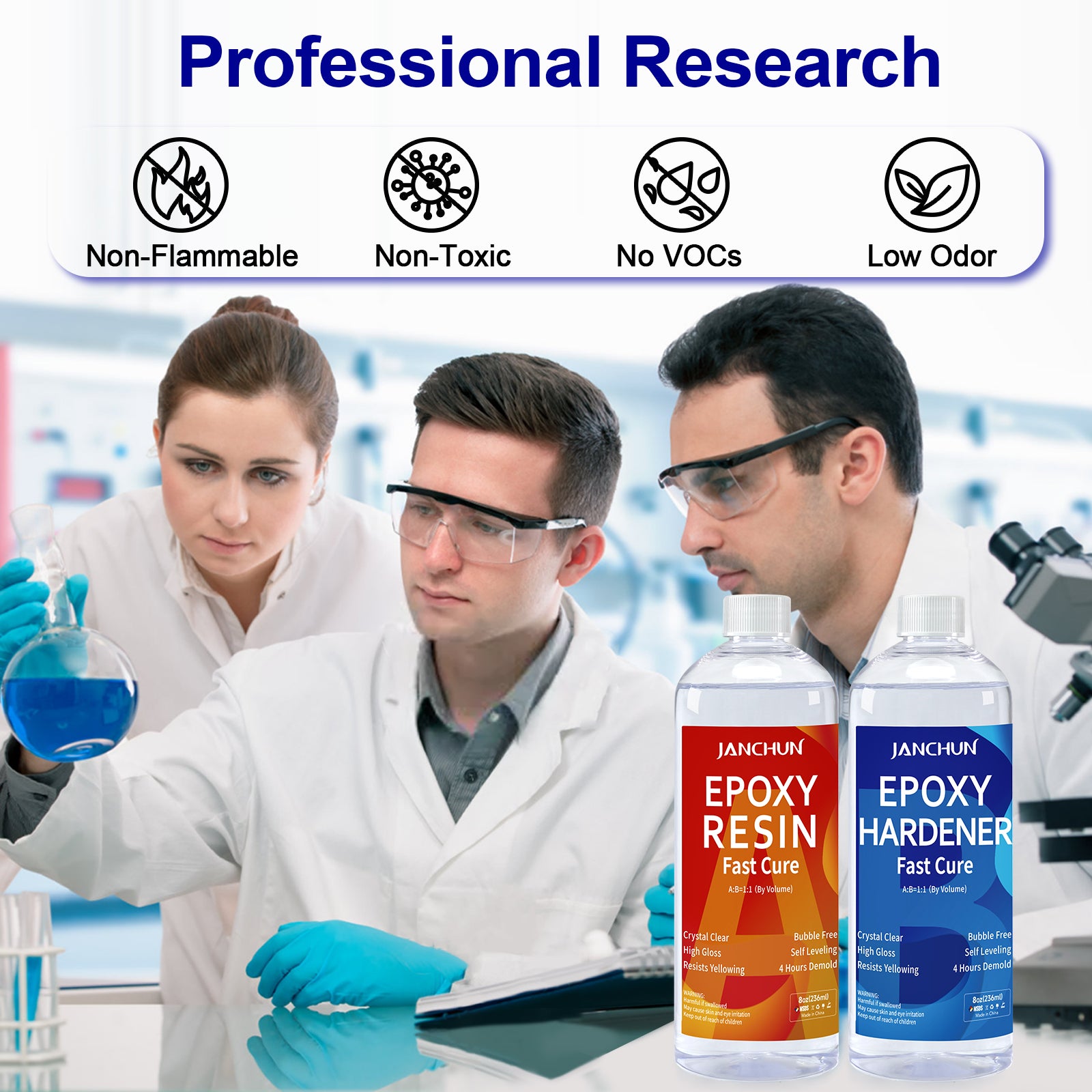 Professional research and quality tested epoxy resin for reliable performance