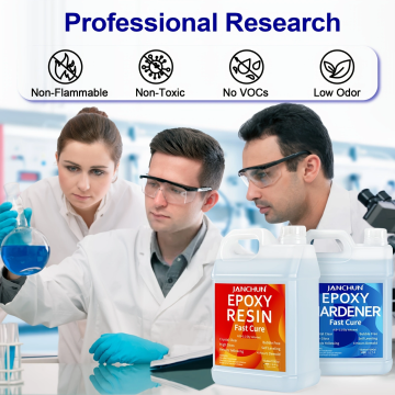 High-gloss non-yellowing epoxy formula with long-lasting clarity