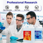 High-gloss non-yellowing epoxy formula with long-lasting clarity