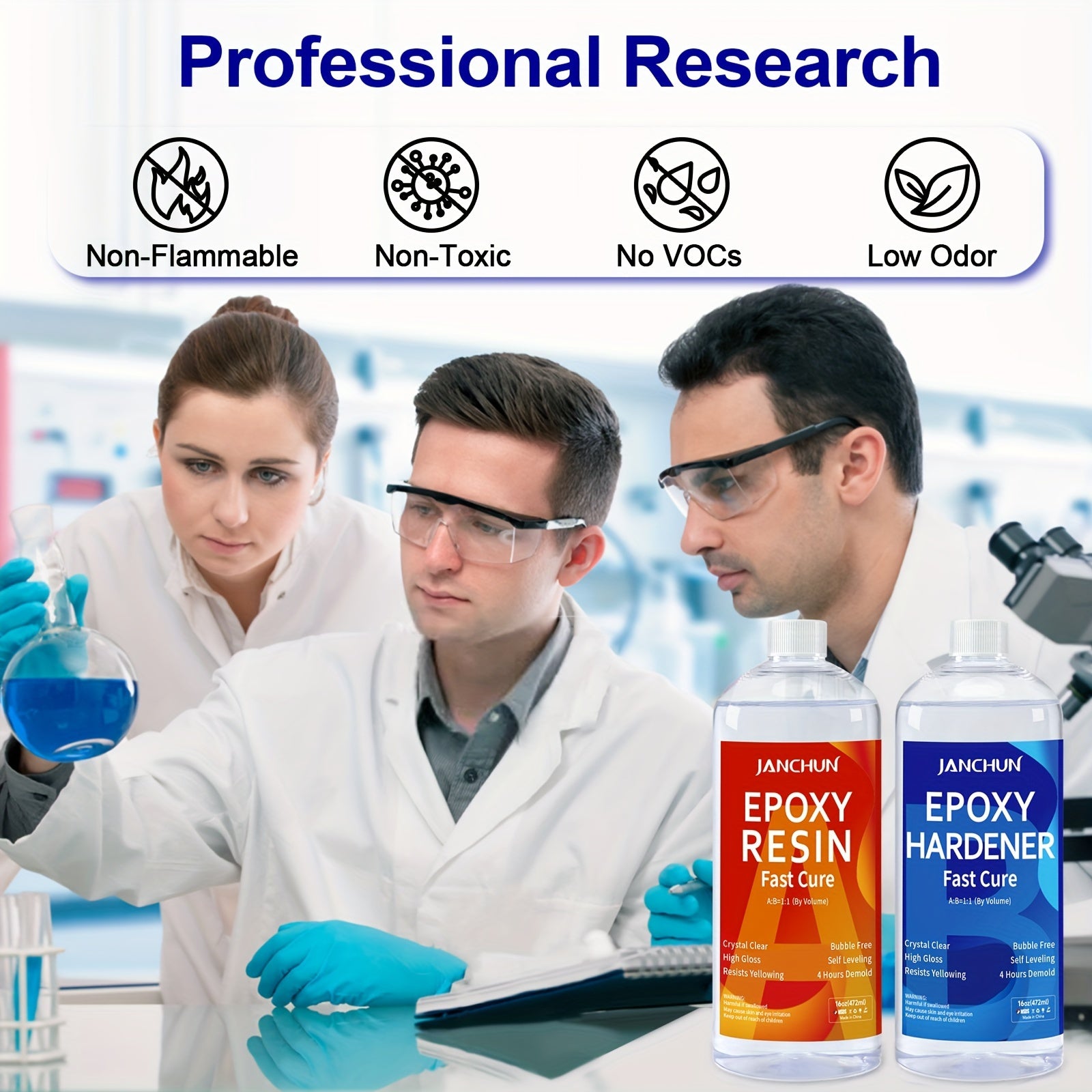 Professional research and quality tested epoxy resin for reliable performance
