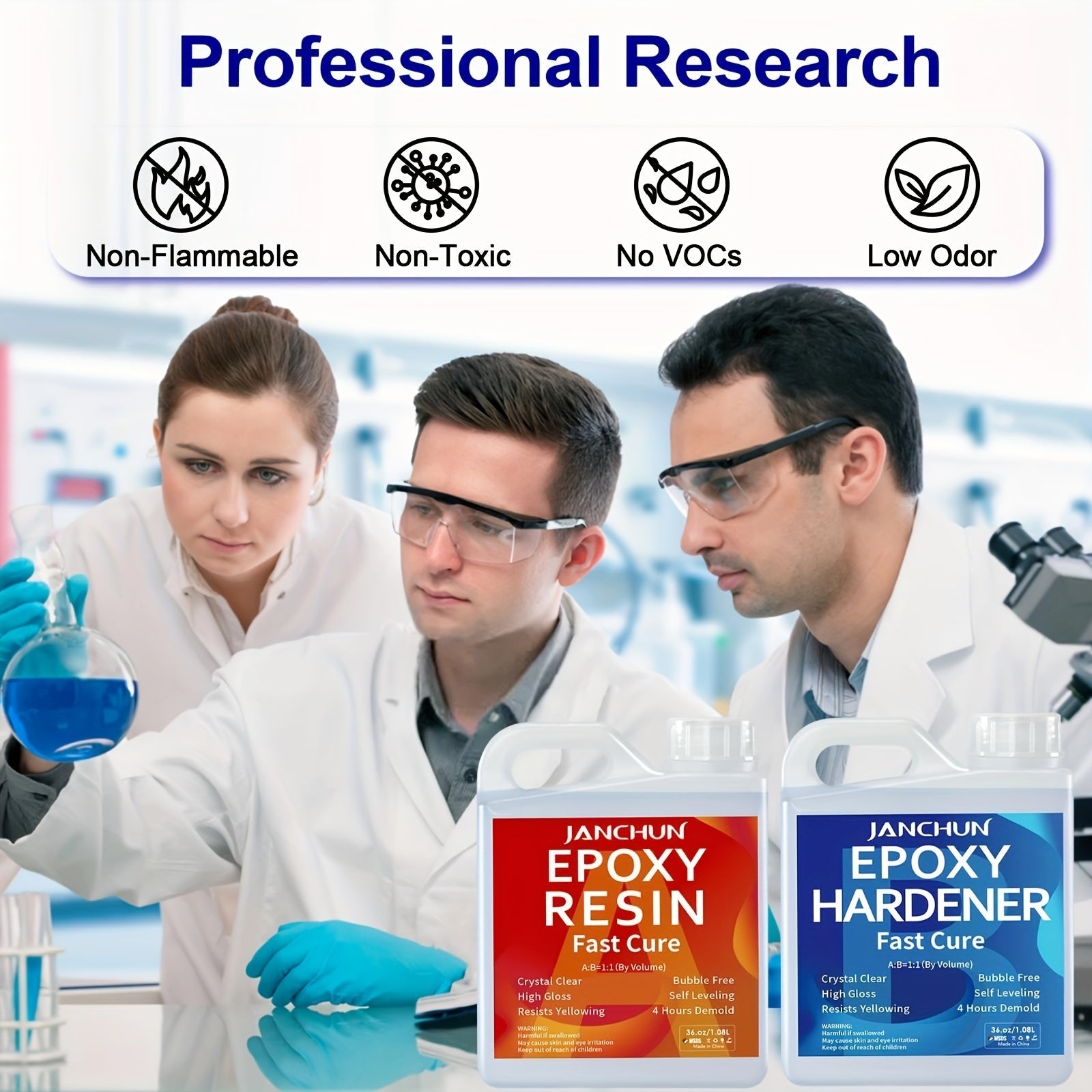 Professional research and quality tested epoxy resin for reliable performance