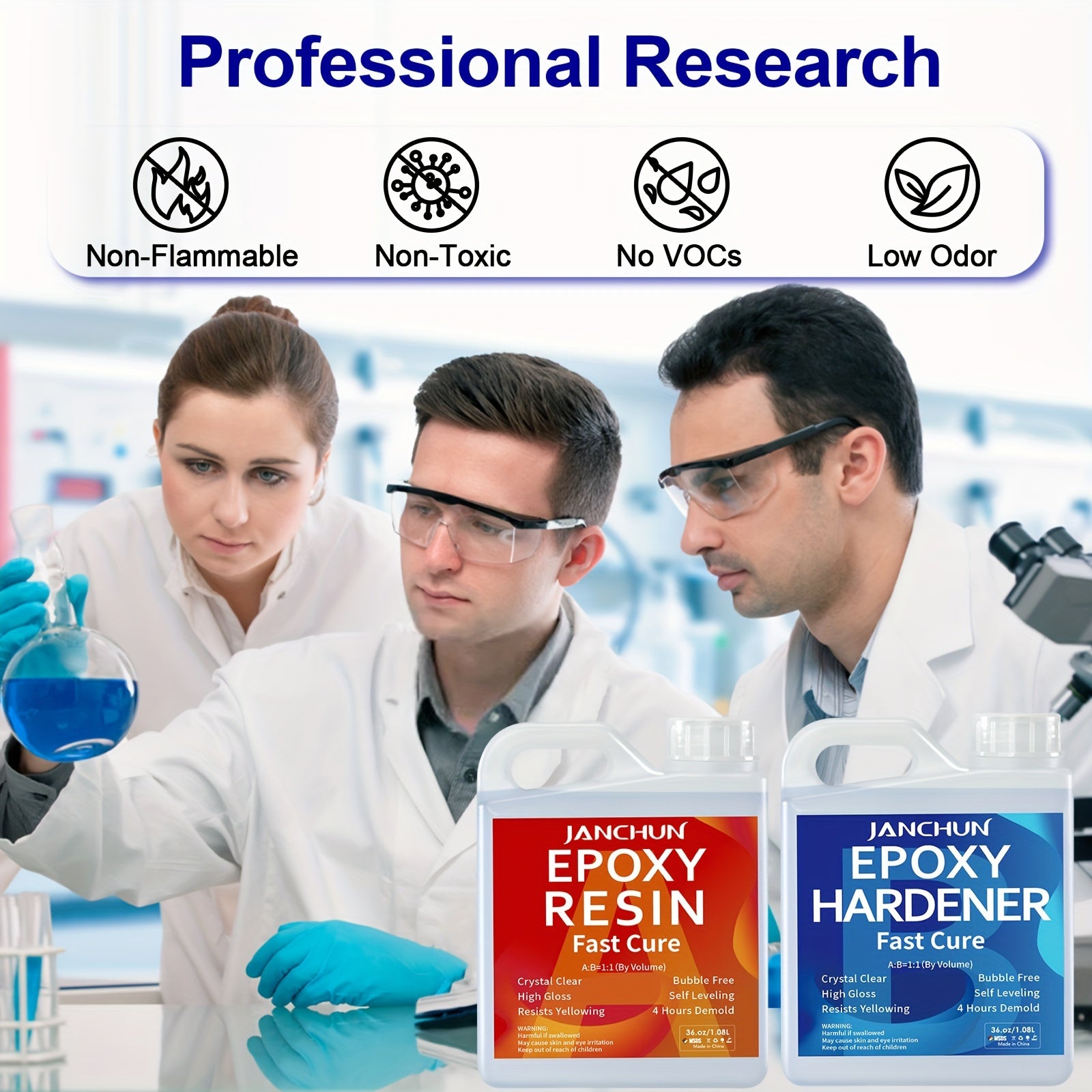 Professional research and quality tested epoxy resin for reliable performance