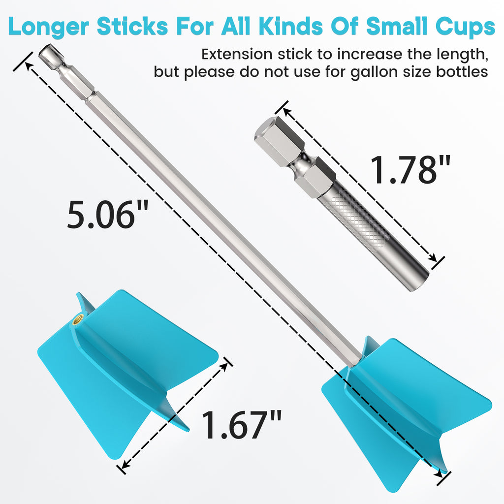 The mixer paddle with dimensions labeled "5.9cm × 1.79cm", intuitively presenting the product specifications to help you determine if it meets your needs.