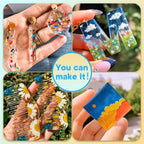 Versatile UV resin for jewelry, crafts, and miniature art projects