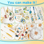 Versatile UV resin for jewelry, crafts, and miniature art projects