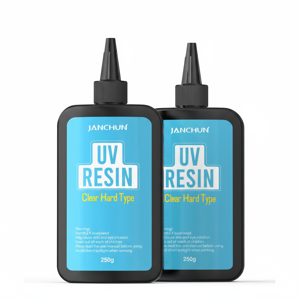 JANCHUN UV Resin Kit 500g  bottle for jewelry and crafts