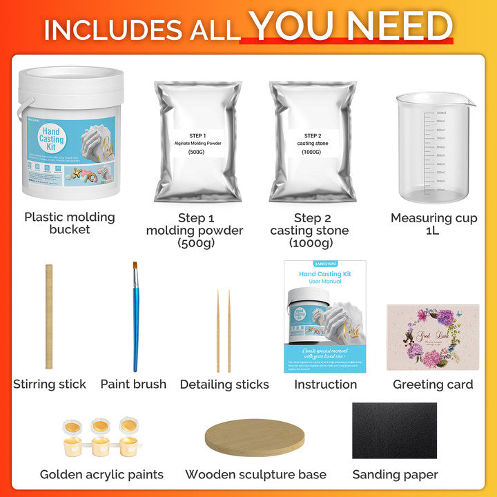 Hand Mold Powder Kit