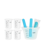 Silikon-Messbecher-Set 